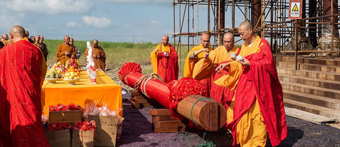 佛教寺庙中的古建筑设计与环境保护